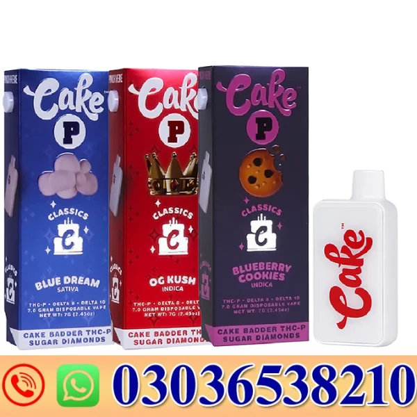Cake Classics THC-P Sugar Diamonds Disposable | 7g Price In Mirpur Khas/03036538210