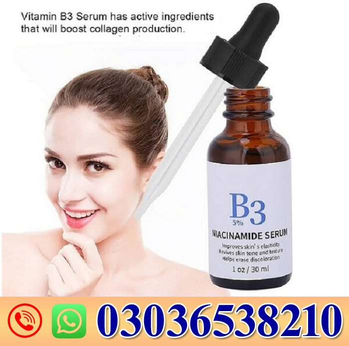 B3 Niacinamide Serum Price in Nawabshah (Benazirabad) 2000 PKR/-/03036538210