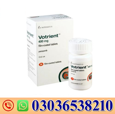 Votrient 400 mg Tablets (Pazopanib) In Dera Ismail Khan/03036538210