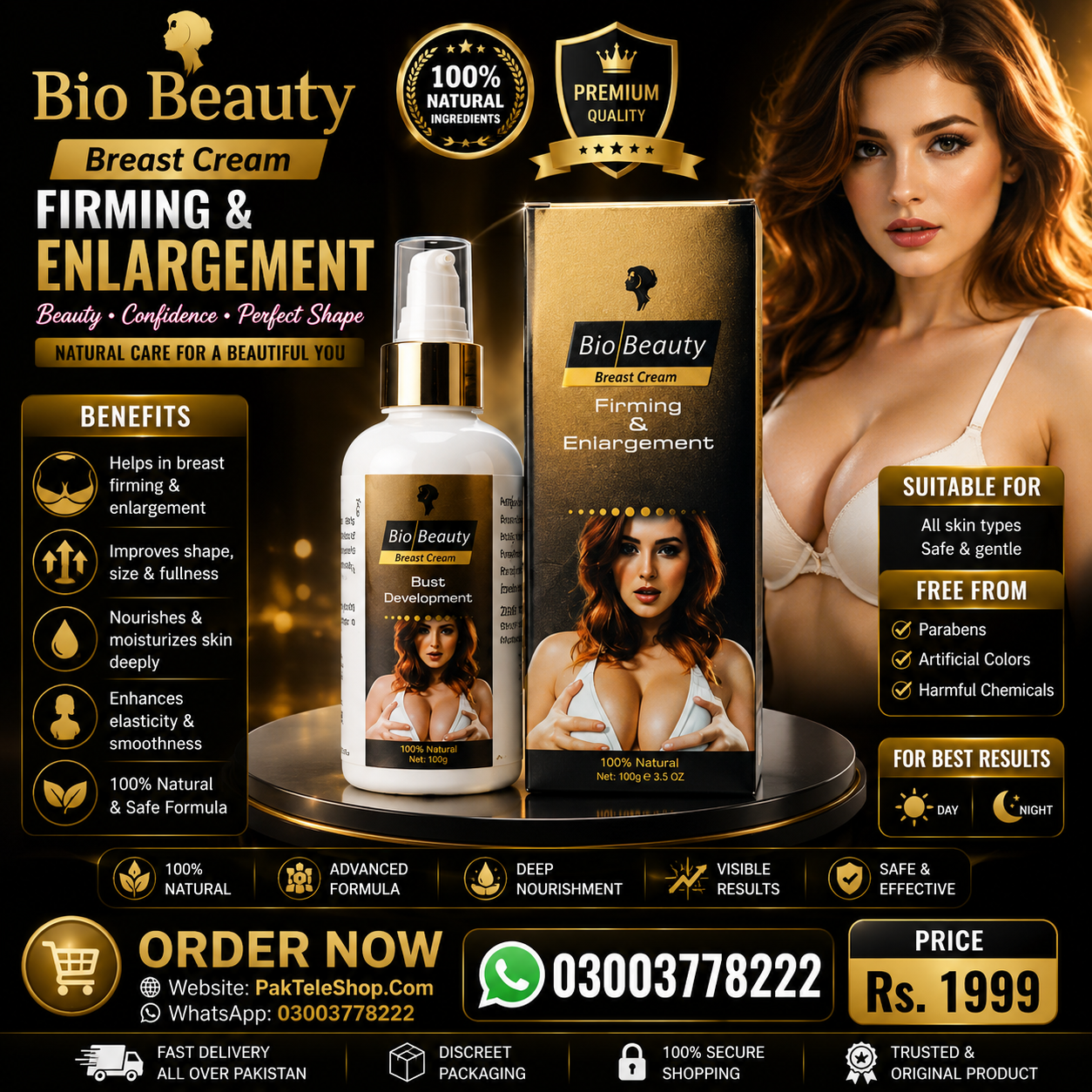 Bio Beauty Breast Cream – Original Quality Skincare Product