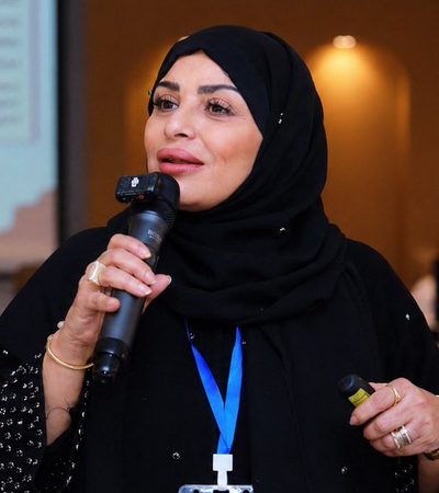 جانب من ورشة "الملكية الفكرية في الشريعة والقانون" تقديم د. رباب المعبي