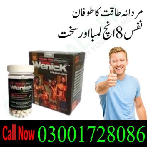 Wenick Capsules in Pakistan Multan Gujranwala Hyderabad Peshawar Rawalpindi