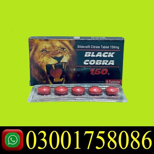 Black Cobra 150mg Tablets in Pakistan Gujrat Sukkur Larkana Sahiwal 