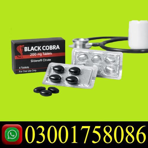 Black Cobra 200mg Tablets in Pakistan Okara Rahim Yar Khan Kasur 