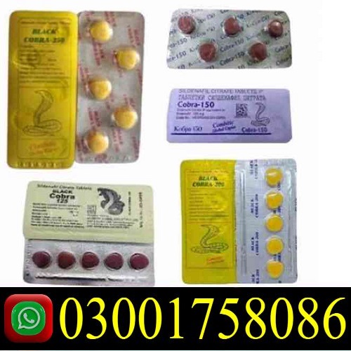 Black Cobra Tablets in Pakistan Mardan Peshawar Hyderabad 