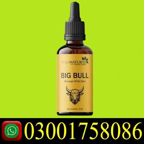 Big Bull Massage Oil in Pakistan Hyderabad Peshawar Islamabad 