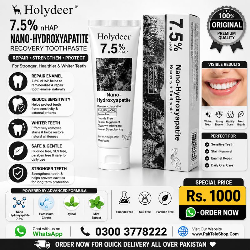 What is Holydeer Recovery Toothpaste Online Shopping 0300-3778222