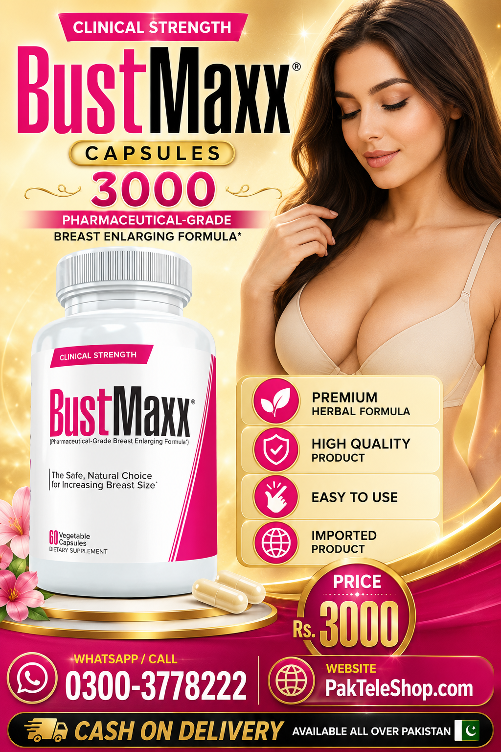 BustMaxx Capsule Price in Pakistan LahoreLahore LahoreLahore