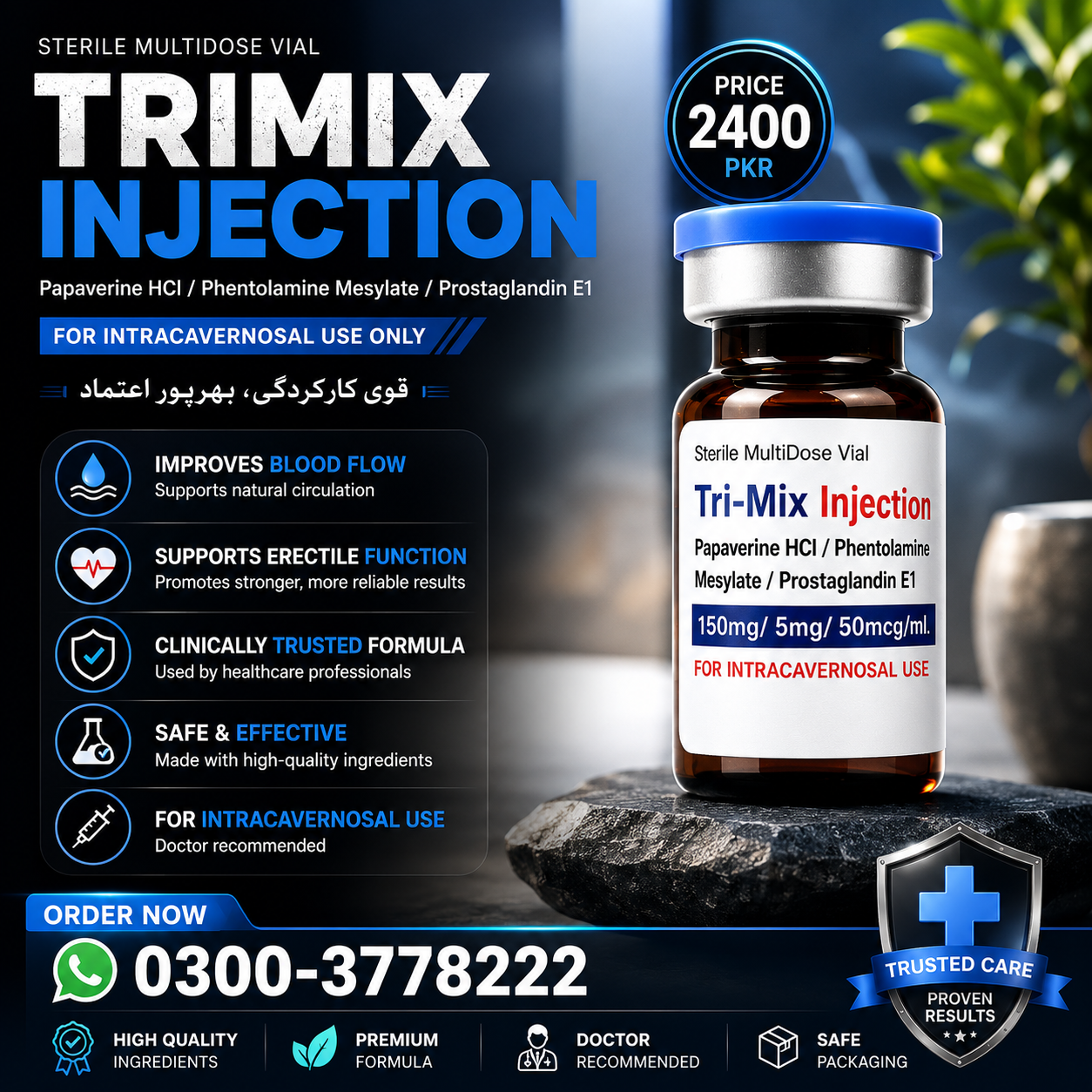 Trimix Injection Price in Pakistan Purchase NOW Jhang Jhang