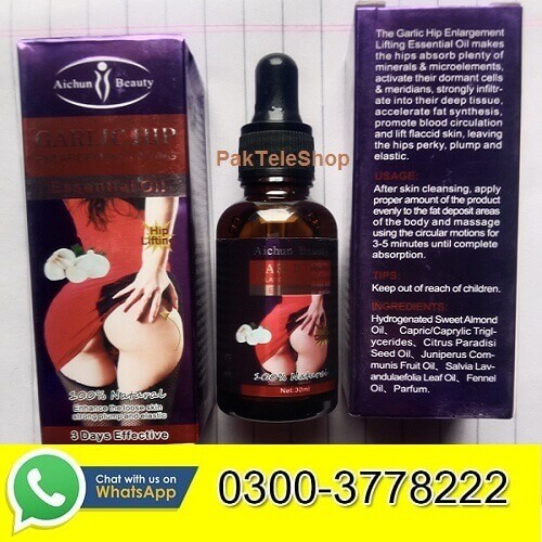 Garlic Hip Enlargement Lifting Essential Oil Price In Pakistan  Best Product In World