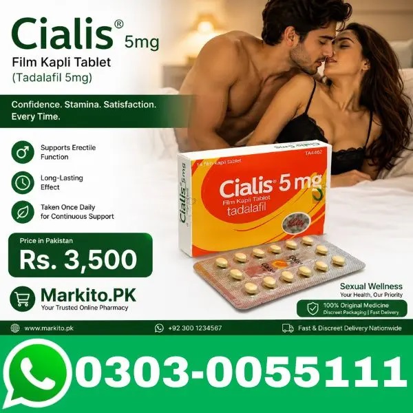 Cialis 5mg Price in Pakistan – Original Tadalafil with Fast Delivery