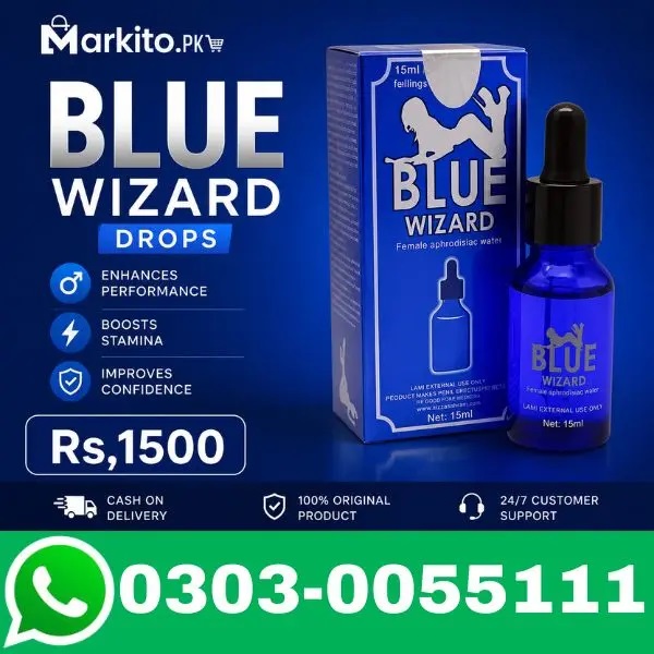 Blue Wizard Drops – Premium Quality Magic Performance Accessory