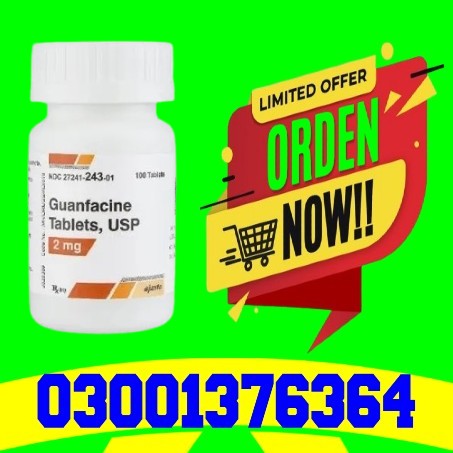 Guanfacine 2mg MR Tablets in Lahore - Buy Now Order Online Sale