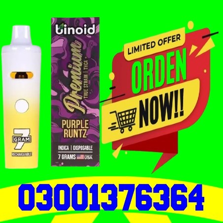 Binoid True Strain Disposable 7G In Islamabad | Product Information