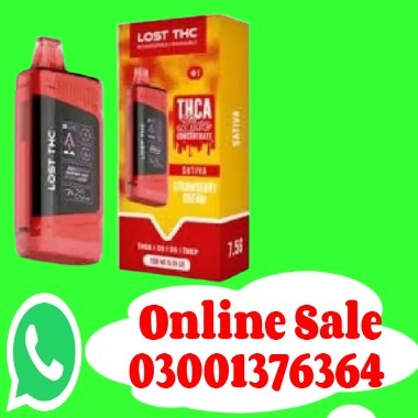 LOST THC V3 THCA Live Concentrate Disposable 7.5G In Lahore - Buy Now Order Online Sale