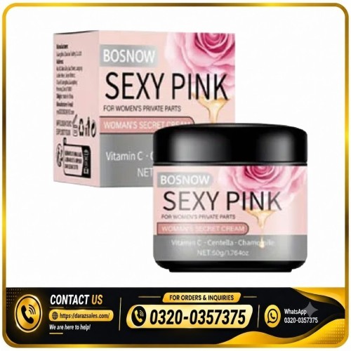 Bosnow Sexy Pink Cream in Pakistan / 0320-0357375 / Buy Now