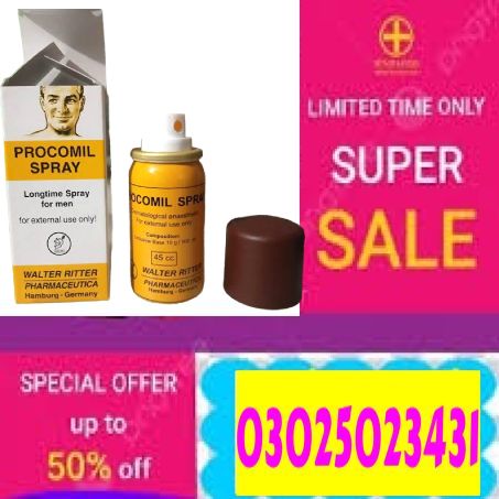 Sex Time Delay Spray 45cc Procomil Delay Spray In Multan (-) Buy