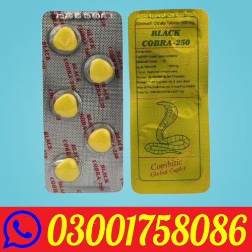 Black Cobra 250mg Tablets in Pakistan . Sargodha Sialkot Bahawalpur 