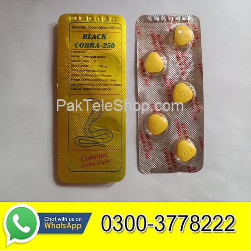 Black Cobra Tablets 250mg In Pakistan Available in Pakistan