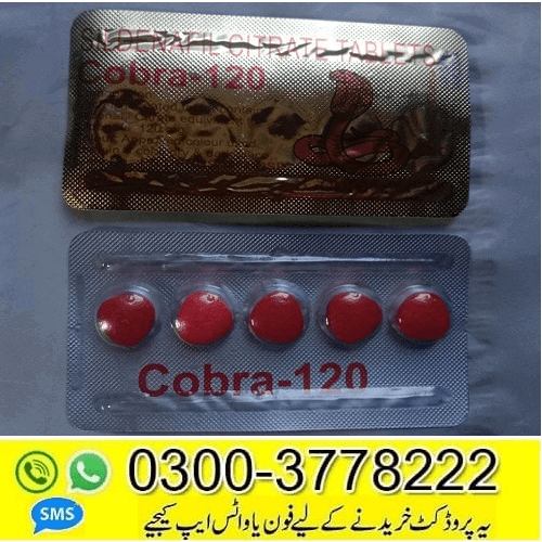 Cobra Tablets For Men 120mg In Pakistan  How do you use Cobra 120