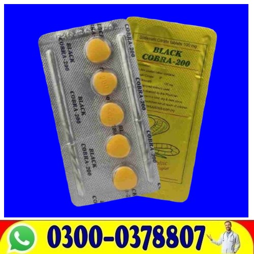 !Imported Black Cobra 200mg Tablets Online Price In Kasur Buy Original