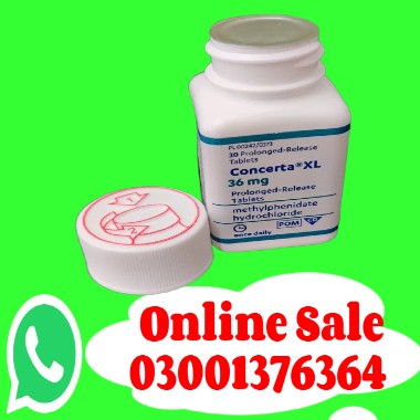 Concerta XL 10mg Tablets are a long-acting (Islamabad-release) formulation of Methylphenidate,