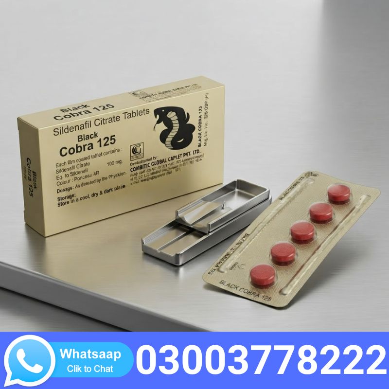 Black Cobra Tablets Pakistan – Genuine Imported Product | PakTeleShop