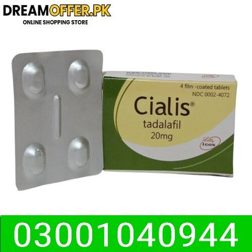 Cialis 20 mg 4 Tablets in Pakistan-cash on delivery in pakistan
