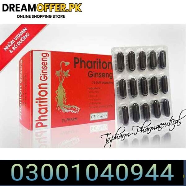 Phariton Ginseng Capsules in Pakistan- cash on dlevery in pakistan