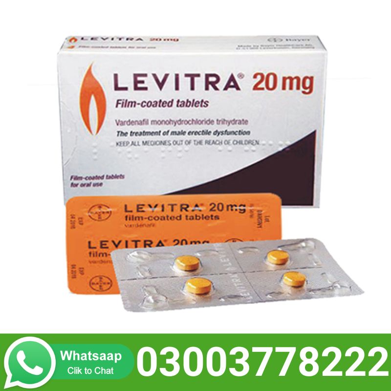 Levitra Tablets Pakistan | Genuine Imported Formula with Fast Nationwide Delivery