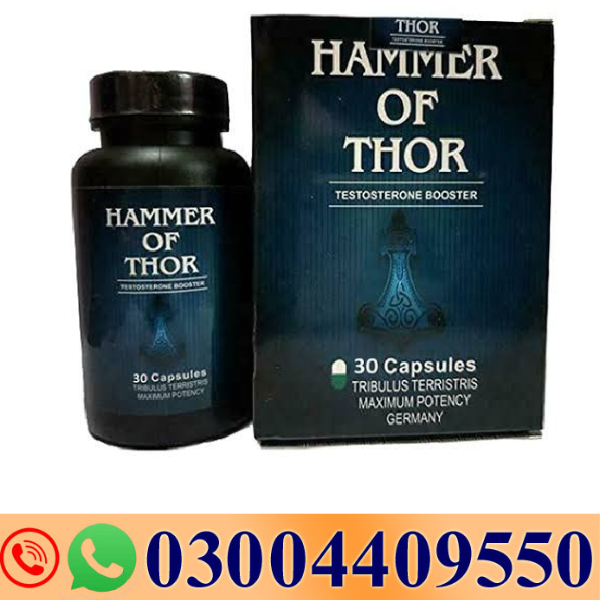 Hammer Of Thor Mens Health 30 Veg Capsules Price In Pakistan -03004409550-Darazshops.com