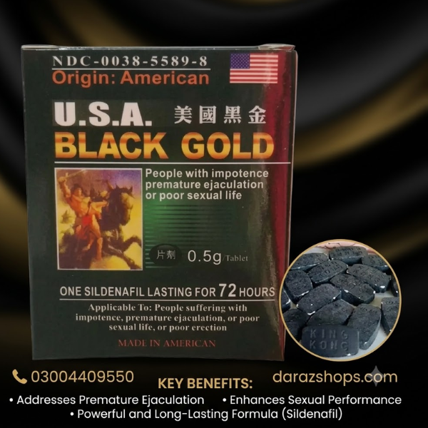  American Black Gold 16 Natural Health Wellness Supplement In Pakistan-03004409550-Darazshops.com