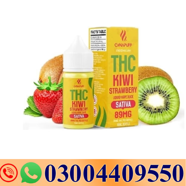 THC Liquid Kiwi Strawberry 30ml In Bahawalpur-03004409550-Darazshops.com