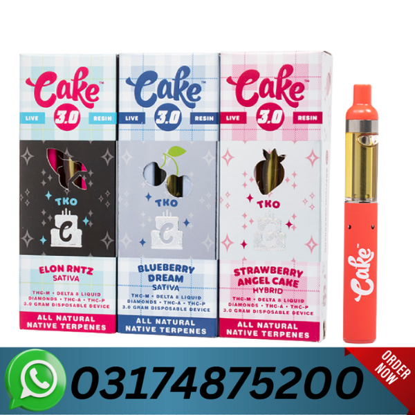 Cake TKO Disposable 3G Price In Peshawar-03174875200-thcvape.com.pk