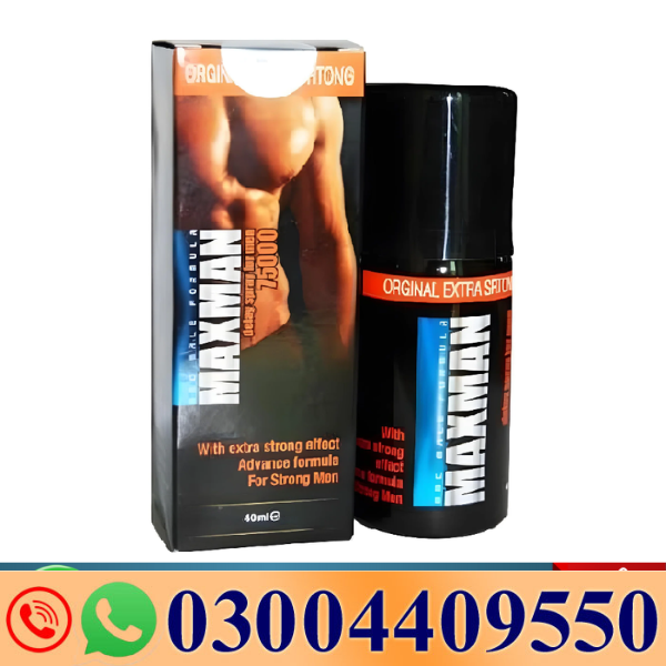 Maxman Delay Spray 75000 for Men Price In Pakistan-03004409550-Darazshops.com