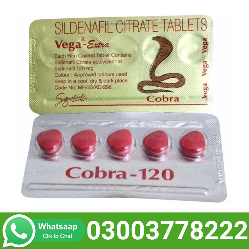 Cobra Tablets For Men 120mg in Pakistan For Sale PakTeleShop