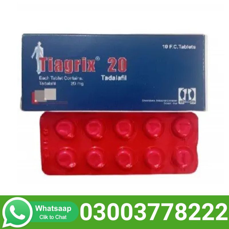 Tiagrix Tablets 20mg Price in Pakistan | Easy Ordering via WhatsApp