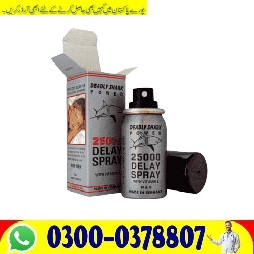 New Deadly Shark Power 25000 Delay Spray in Lahore Buy Original