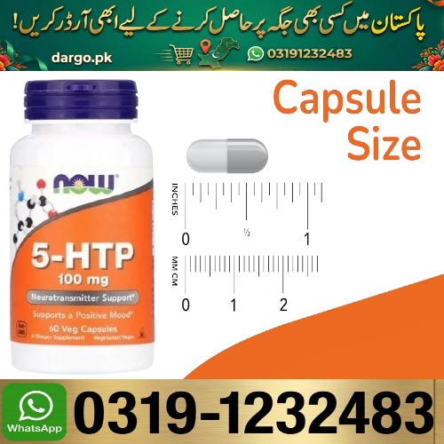 Supplement 5HTP 100 mg, 60 Ct in Pakistan Supports a Positive Mood