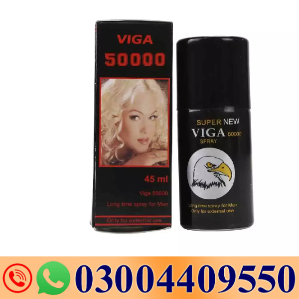 Viga 50000 Extra Strong Delay Spray For Men 45 ML In Pakistan - 03004409550-  Darazshops.com