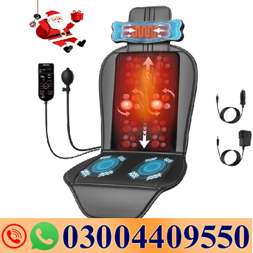 Shiatsu Back Massager with Heat, Massage Chair Pad In Pakistan-03004409550 - Darazshops.com