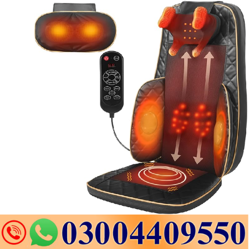 Neck and Back Massager with Heat - Shiatsu Full Back In Pakistan-03004409550 - Darazshops.com