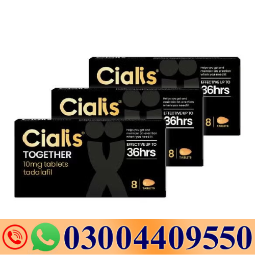 Cialis Together 10mg Tablets - Tadalafil - 8 Tablets In Pakistan-03004409550 -Darazshops.com