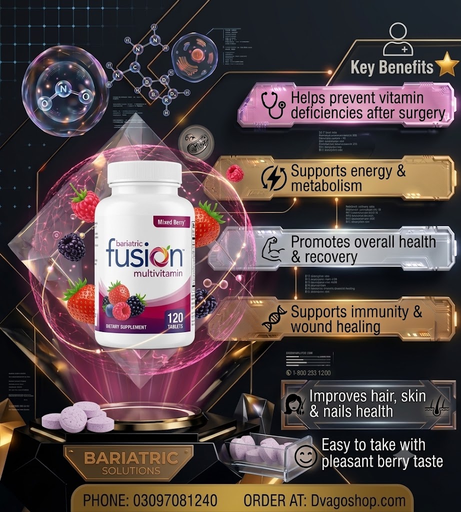 Mixed Berry Chewable Bariatric Multivitamin Tablets in Karachi