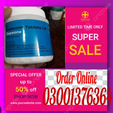 Dapsone 1000 Tablet Price in Lahore - Buy Now Order Online Sale and safety profile