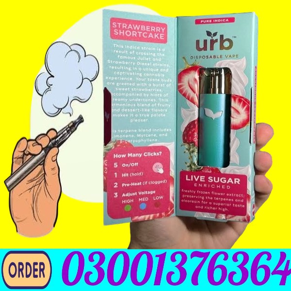 URB 3ml THC Disposable Vape in Hyderabad | Discreet & Potent Vaping Order Online