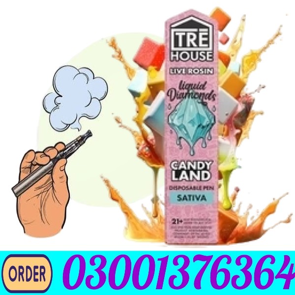 Tre House Live Rosin Liquid Diamonds 2g Disposable Vape Price in Peshawar | Premium THC Vape