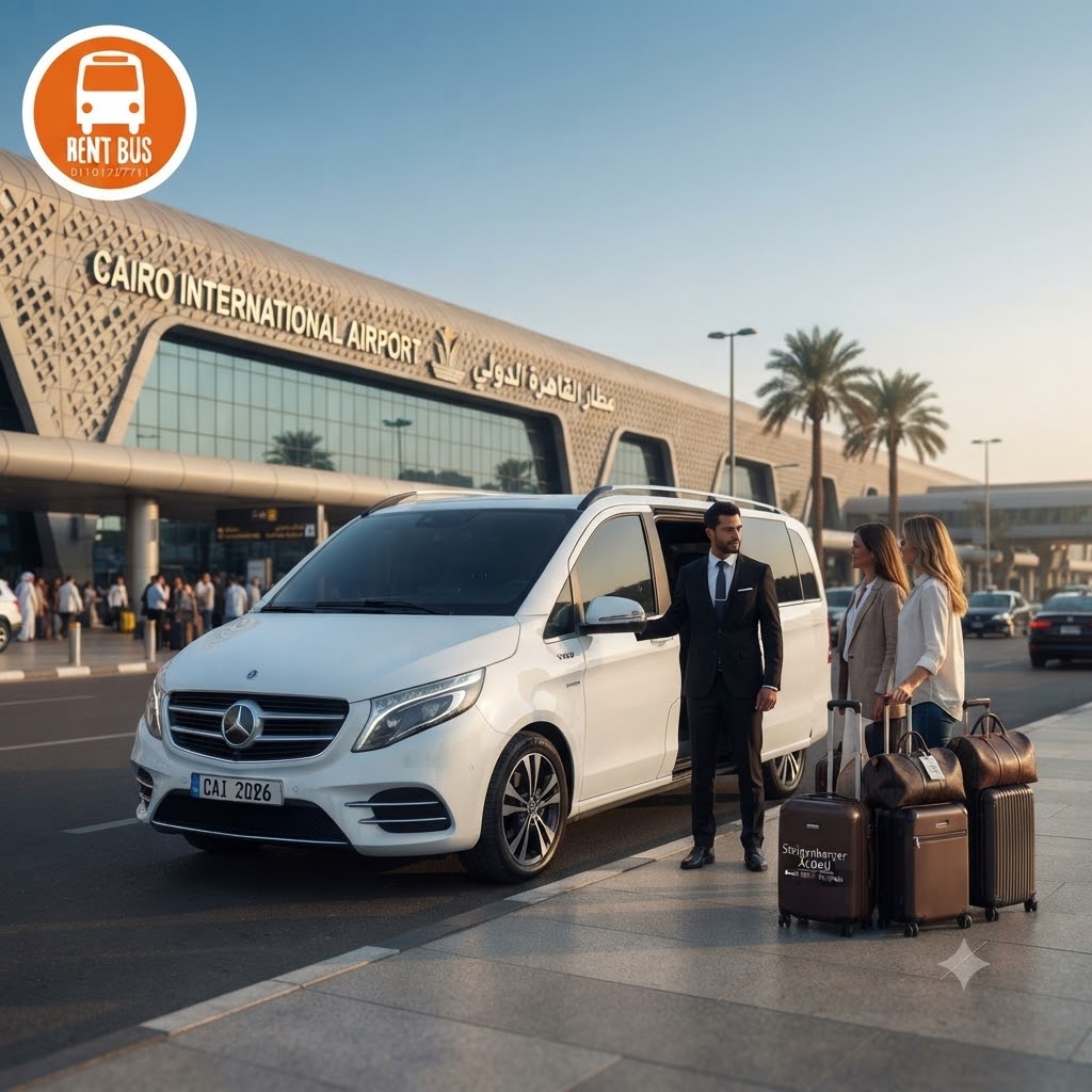 Mercedes V300 Airport Transfer Egypt | Luxury Chauffeur Service from Cairo Airport to Hurghada