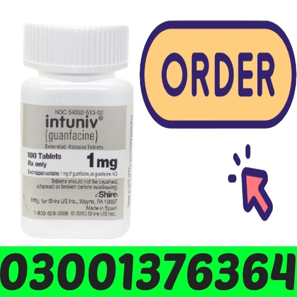 Intuniv 1mg Prolonged-Release in Rawalpindi – ADHD Medicine Order Online Shop