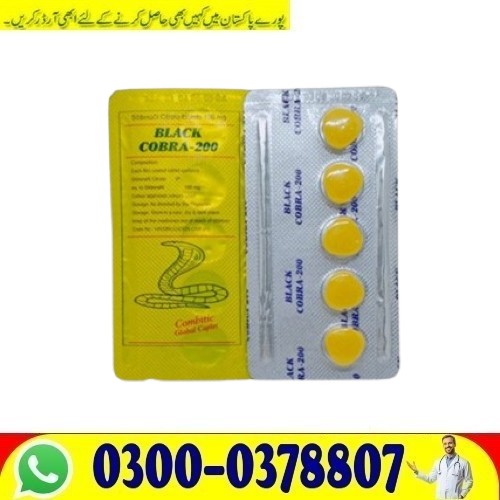 !Black Cobra 200mg Tablets Online Price in Peshawar Buy Original